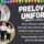 Poster about donating laundered preloved school uniforms to Shildon Town Council Offices.