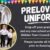Poster about donating laundered preloved school uniforms to Shildon Town Council Offices.